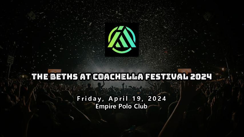 Coachella Festival 2024. Artist: The Beths, Venue: Empire Polo Club, Indio, CA, USA. Date : Friday, April 19, 2024
