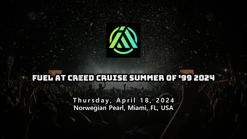 Creed Cruise Summer of '99 2024. Artist: Fuel, Venue: Norwegian Pearl, Miami, FL, USA. Date : Thursday, April 18, 2024