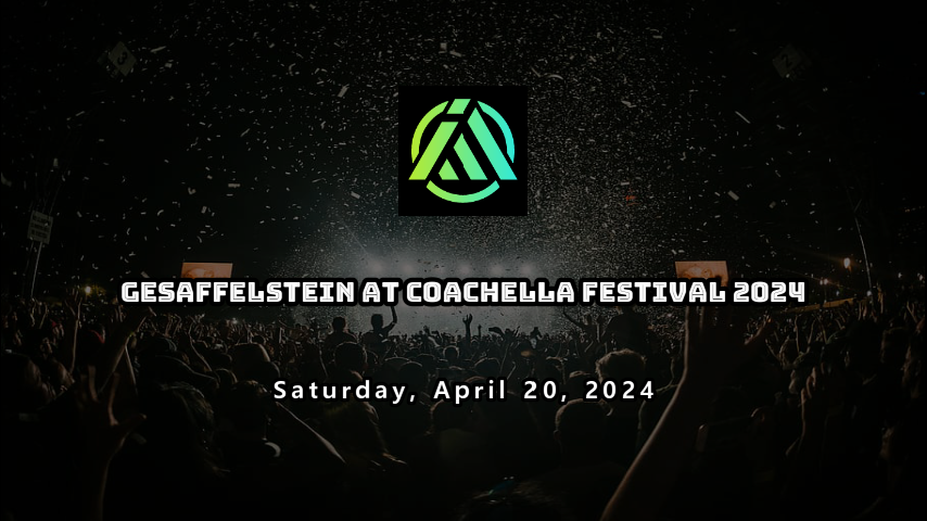 Coachella Festival 2024. Artist: Gesaffelstein, Venue: Empire Polo Club, Indio, CA, USA. Date : Saturday, April 20, 2024