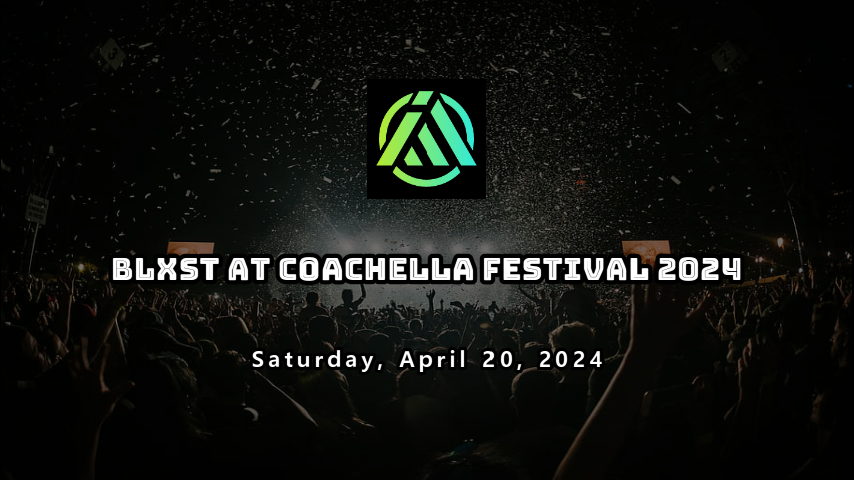 Coachella Festival 2024. Artist: Blxst, Venue: Empire Polo Club, Indio, CA, USA. Date : Saturday, April 20, 2024