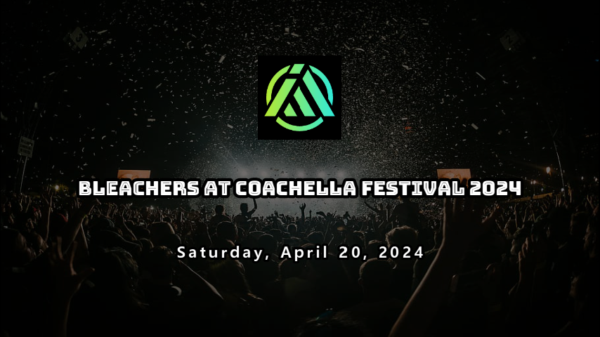 Coachella Festival 2024. Artist: Bleachers, Tour: From The Studio To The Stage , Venue: Empire Polo Club, Indio, CA, USA. Date : Saturday, April 20, 2024